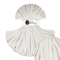 Bobbiny Intrecciato 9mm JUMBO - Off White (Bianco Sporco)