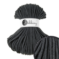 Bobbiny Intrecciato 5mm PREMIUM - Charcoal (Grigio Antracite)