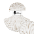Bobbiny Intrecciato 5mm PREMIUM - Off White (Bianco Sporco)