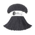 Bobbiny Intrecciato 3mm JUNIOR - Charcoal (Grigio Antracite)