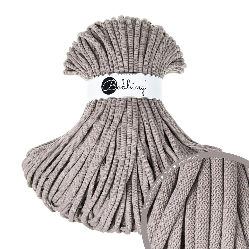 Bobbiny Intrecciato (Braided) 9mm JUMBO - 100m