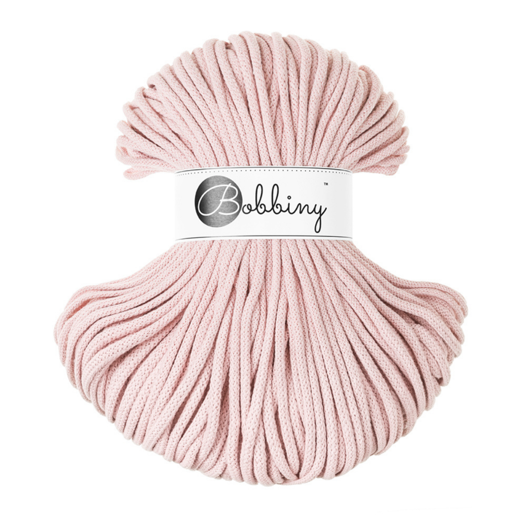 Bobbiny Intrecciato 5mm PREMIUM - Pastel Pink (Rosa Pastello)
