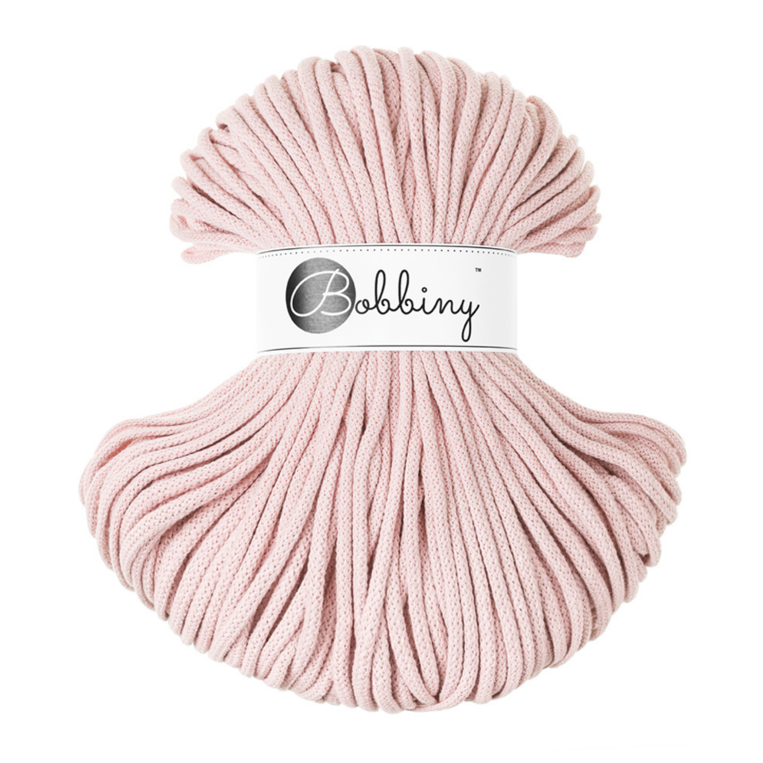 Bobbiny Intrecciato 5mm PREMIUM - Pastel Pink (Rosa Pastello)