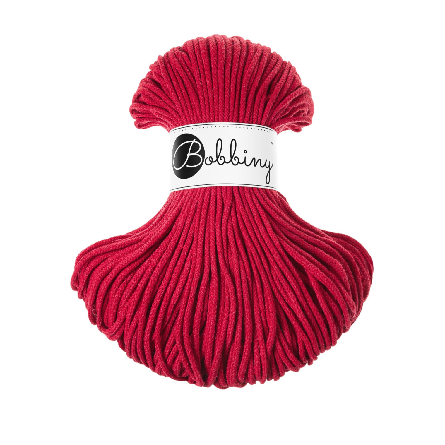 Bobbiny Intrecciato 3mm JUNIOR - Classic Red (Rosso Classico)