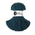 Bobbiny Intrecciato 3mm JUNIOR - Peacock Blue (Blu Pavone)