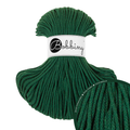 Bobbiny Intrecciato 3mm JUNIOR - Pine Green (Verde Pino)