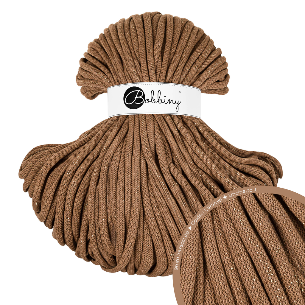 Bobbiny Intrecciato (Braided) 9mm JUMBO - 100m