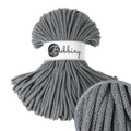 Bobbiny Intrecciato 5mm PREMIUM - Steel (Acciaio)