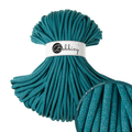 Bobbiny Intrecciato 9mm JUMBO - Teal (Verde Petrolio)