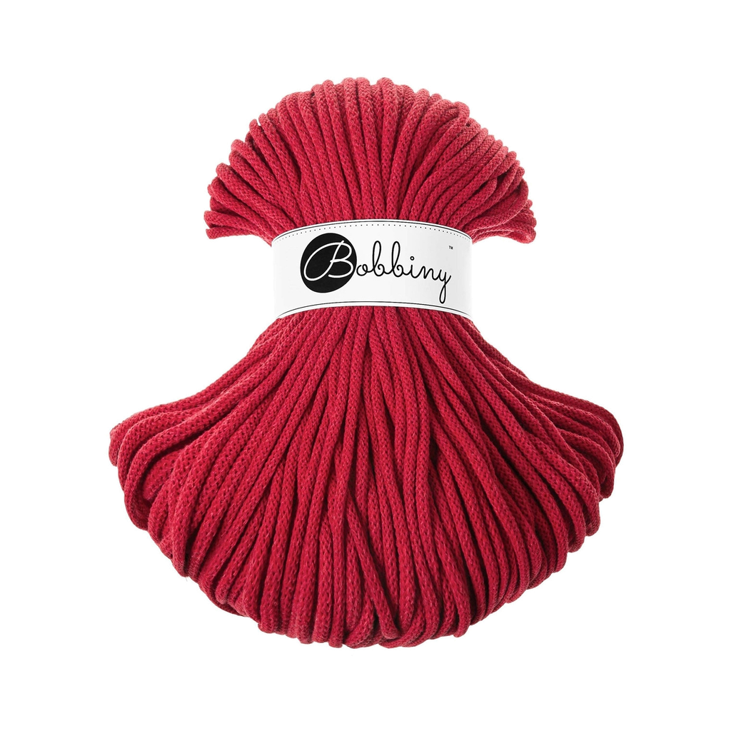 Bobbiny Intrecciato 5mm PREMIUM - Classic Red (Rosso Classico)