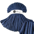 Bobbiny Intrecciato 9mm JUMBO - Jeans (Blu Jeans)