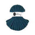30 Metri - Bobbiny Intrecciato 9mm JUMBO - Peacock Blue (Blu Pavone)