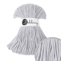Bobbiny Intrecciato 3mm JUNIOR - Light Grey (Grigio Chiaro)