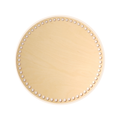 Fondo per cestino all'uncinetto in legno naturale – Rotondo Ø 30 cm per grandi cestini decorativi