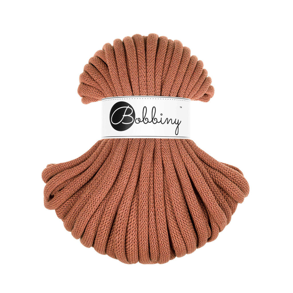 30 Metri - Bobbiny Intrecciato 9mm JUMBO - Terracotta (Terracotta)