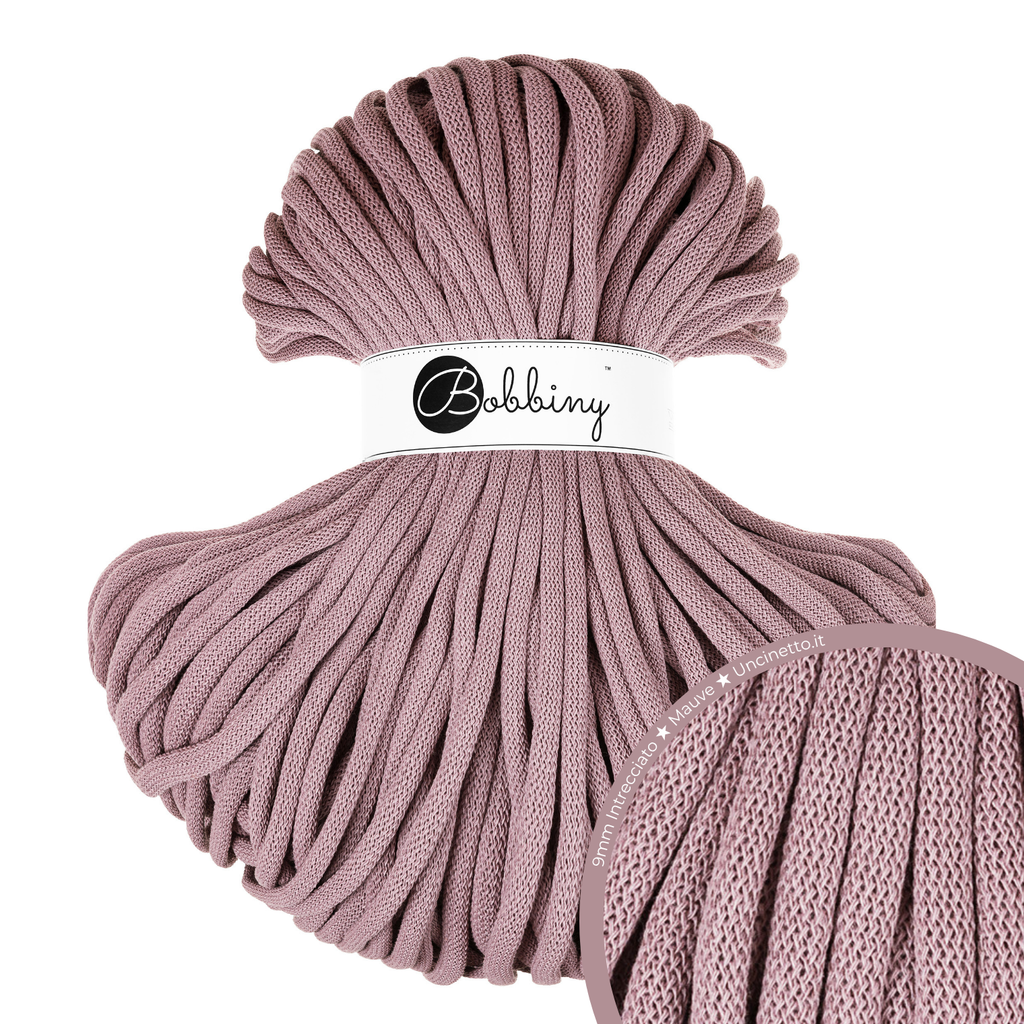Bobbiny Intrecciato (Braided) 9mm JUMBO - 100m
