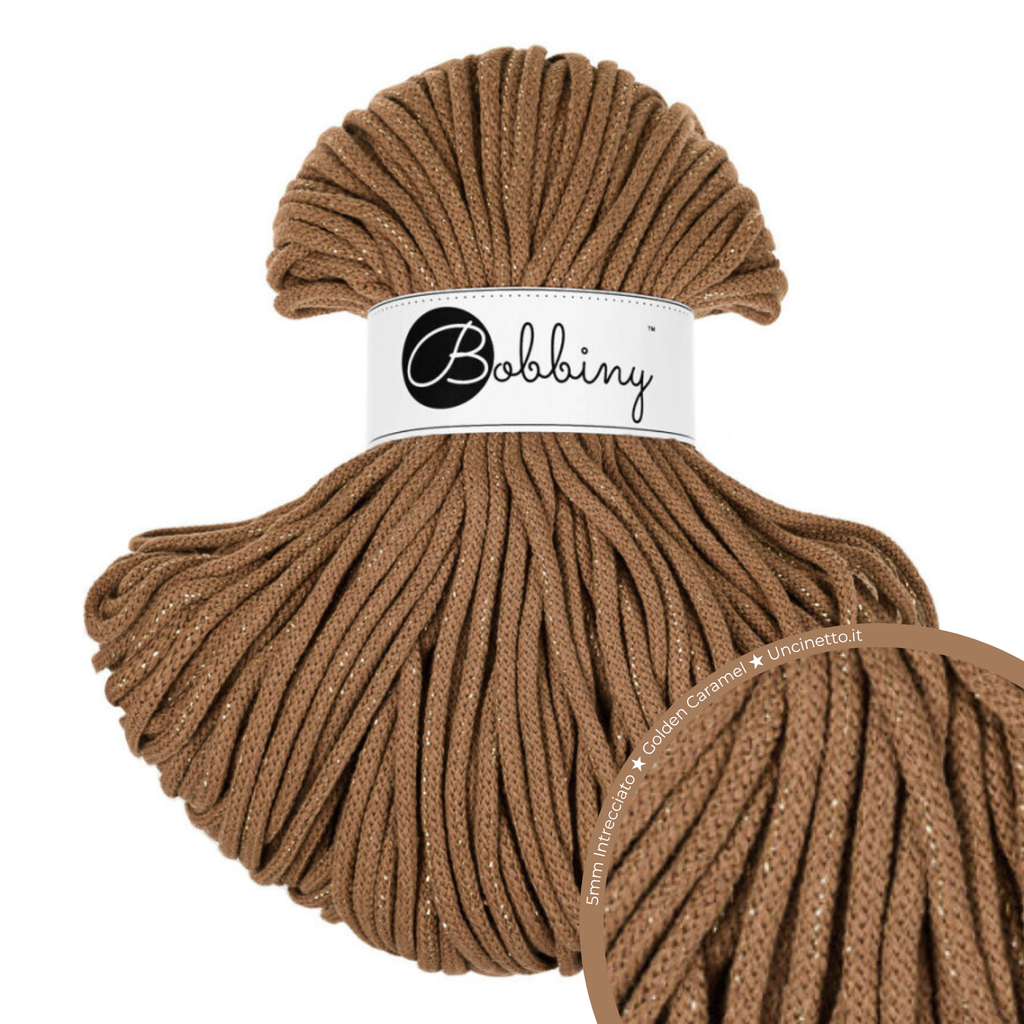 Bobbiny Intrecciato (Braided) 5mm PREMIUM - 100m