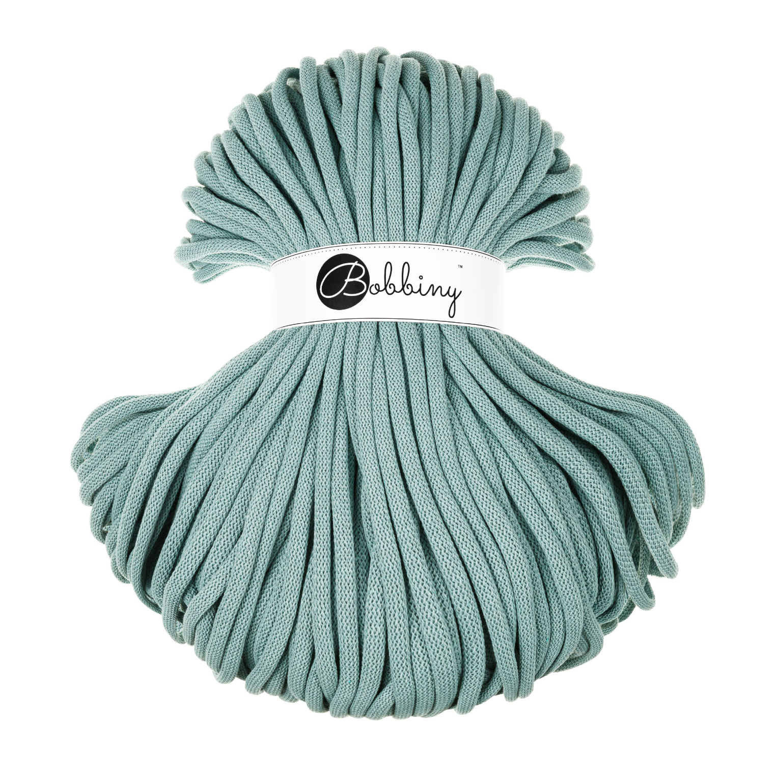 Bobbiny Intrecciato 9mm JUMBO - Duck Egg Blue (Blu Uovo d’Anatra)