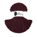 Bobbiny Intrecciato 5mm PREMIUM - Burgundy (Bordeaux)