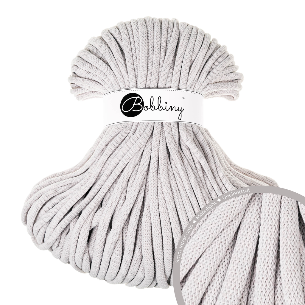 Bobbiny Intrecciato (Braided) 9mm JUMBO - 100m