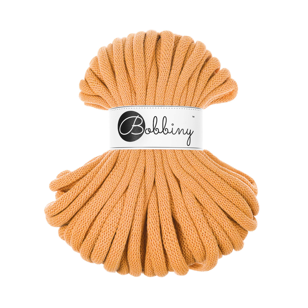 30 Metri - Bobbiny Intrecciato 9mm JUMBO - Orange (Arancione)