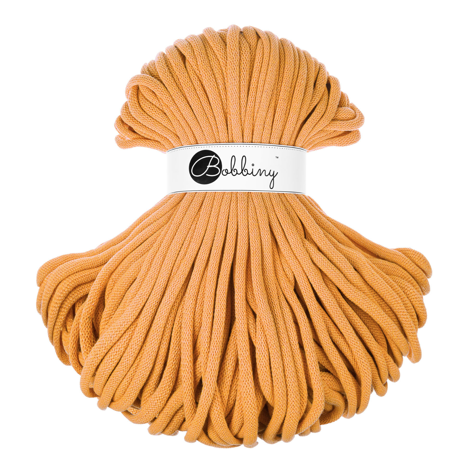 Bobbiny Intrecciato 9mm JUMBO - Orange (Arancione)