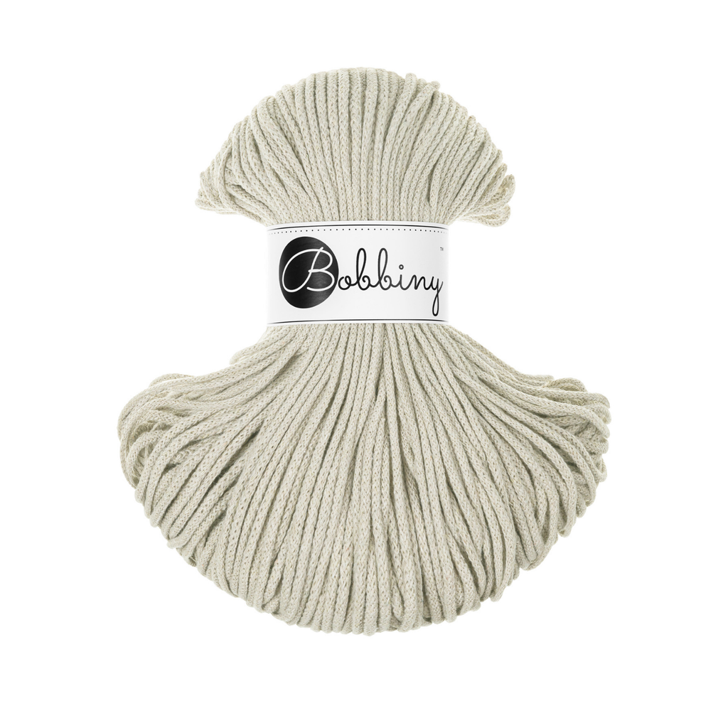 Bobbiny Intrecciato 3mm JUNIOR - Pale Olive (Oliva Chiaro)
