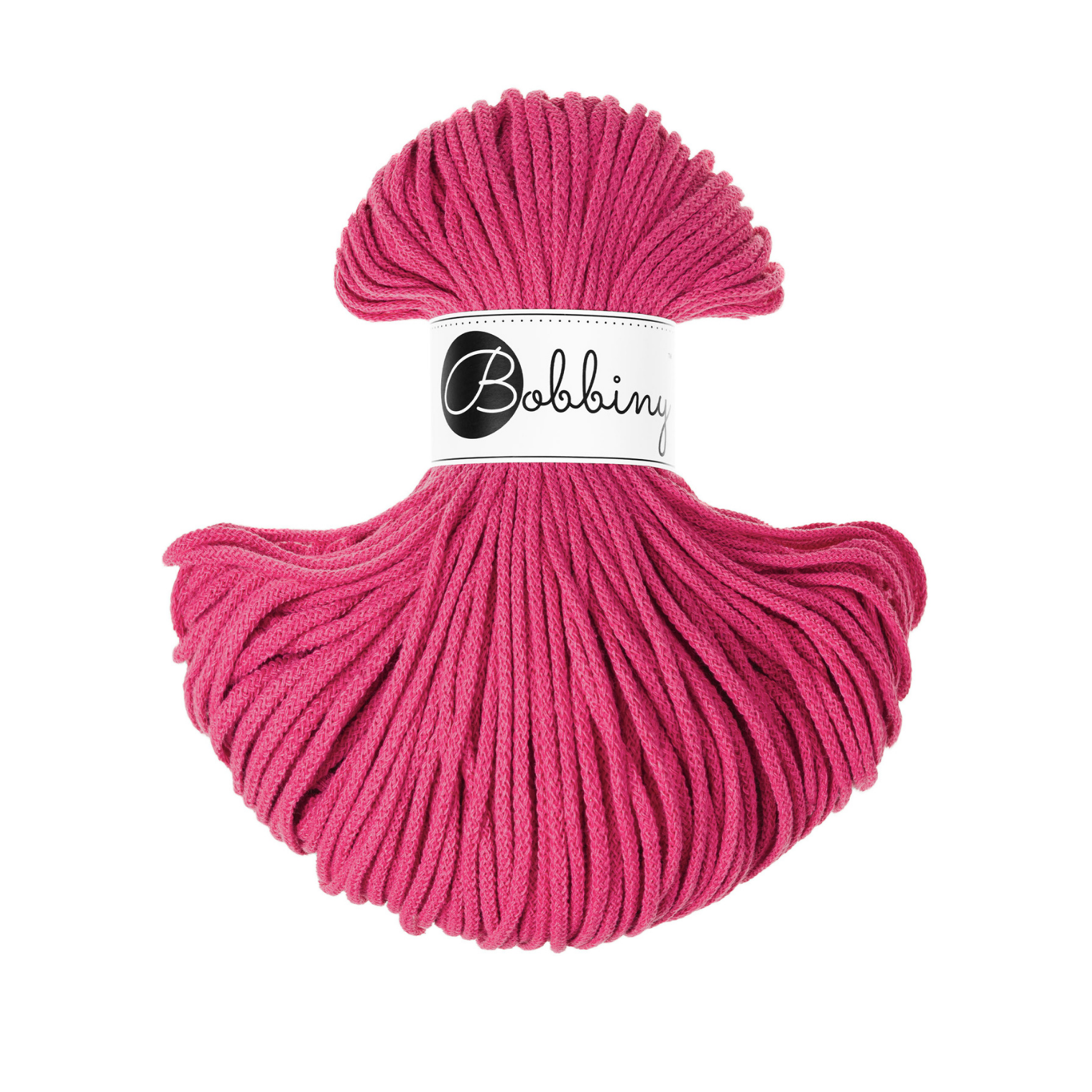 Bobbiny Intrecciato 3mm JUNIOR - Dopamine Pink (Rosa Dopamina)