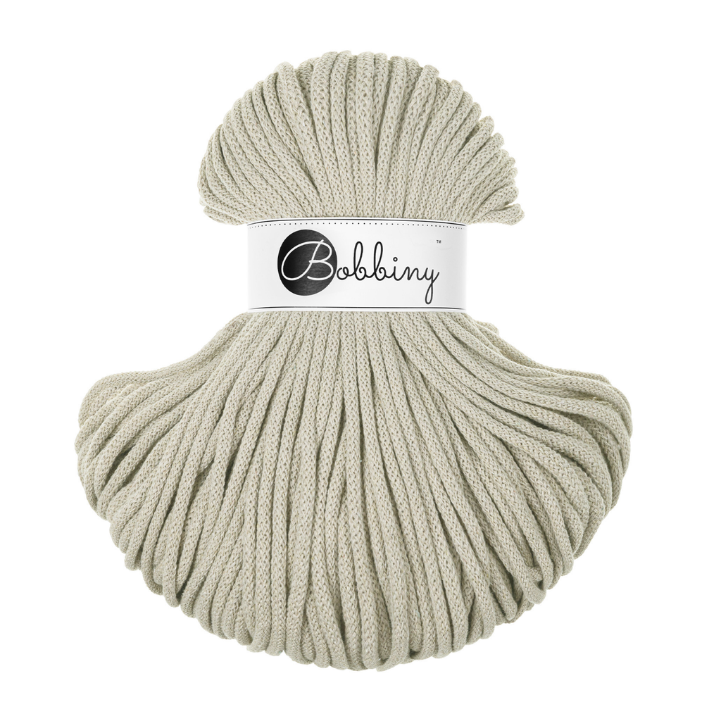Bobbiny Intrecciato 5mm PREMIUM - Pale Olive (Oliva Chiaro)