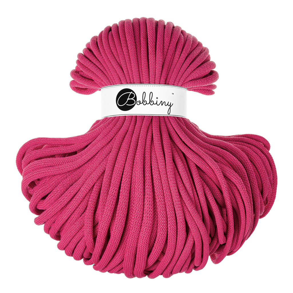 Bobbiny Intrecciato 9mm JUMBO - Dopamine Pink (Rosa Dopamina)