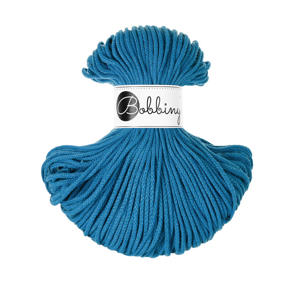 Bobbiny Intrecciato 3mm JUNIOR - Dopamine Blue (Blu Dopamina)