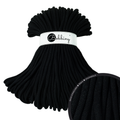 Bobbiny Intrecciato 9mm JUMBO - Black (Nero)