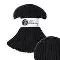 Bobbiny Intrecciato 3mm JUNIOR - Black (Nero)