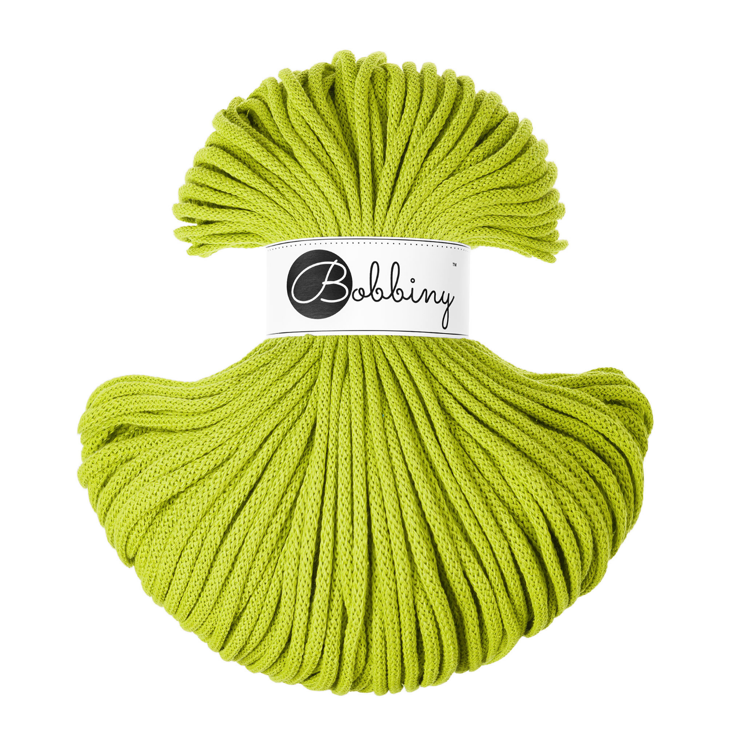 Bobbiny Intrecciato 5mm PREMIUM - Dopamine Lime (Lime Dopamina)