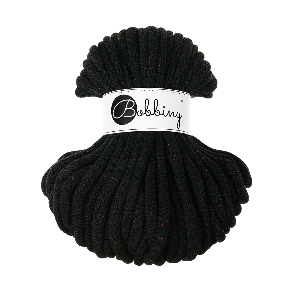 30 Metri - Bobbiny Intrecciato 9mm JUMBO - Midnight Dust (Polvere di Mezzanotte)