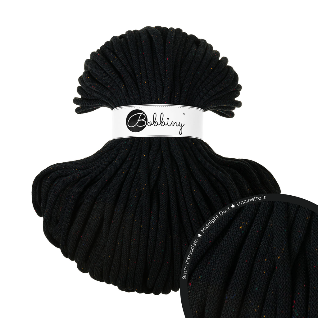 Bobbiny Intrecciato (Braided) 9mm JUMBO - 100m