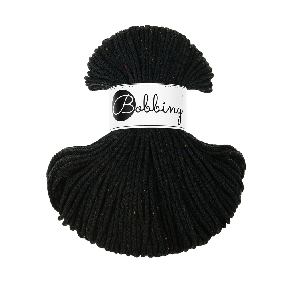 Bobbiny Intrecciato 3mm JUNIOR - Midnight Dust (Polvere di Mezzanotte)