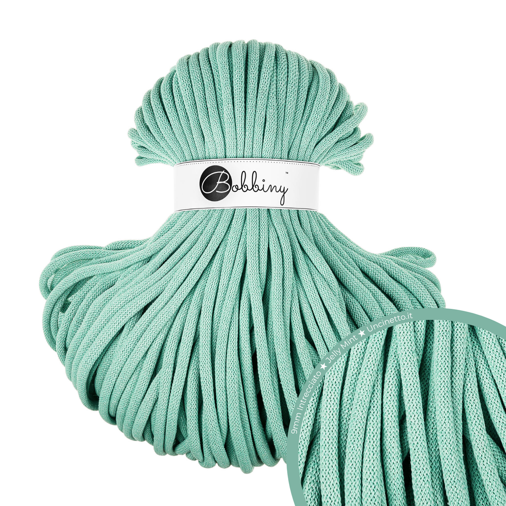 Bobbiny Intrecciato (Braided) 9mm JUMBO - 100m