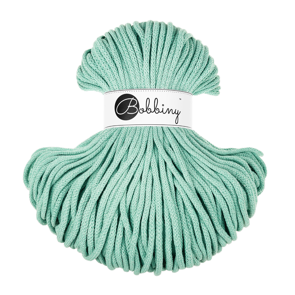 Bobbiny Intrecciato 5mm PREMIUM - Jelly Mint (Menta Delicata)