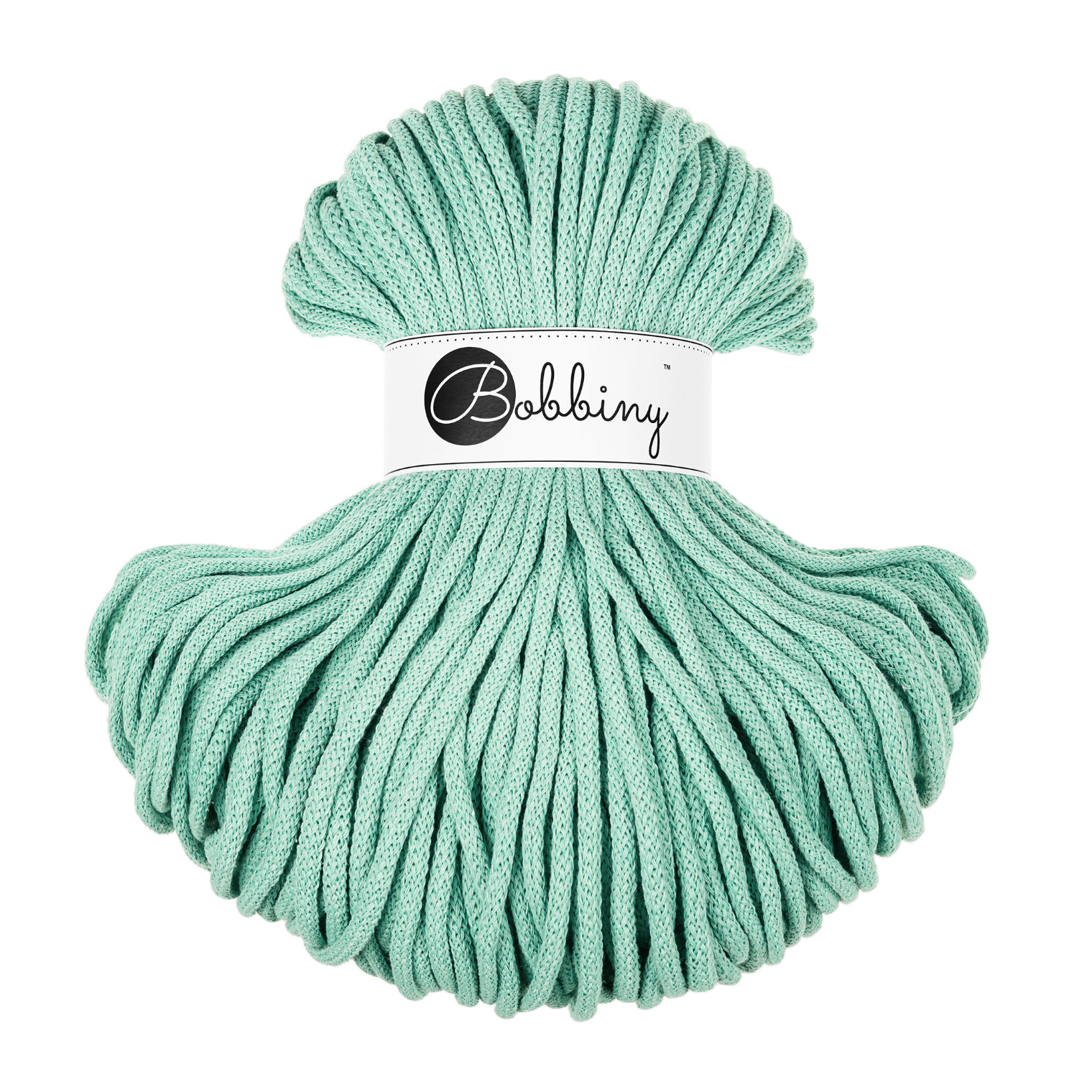 Bobbiny Intrecciato 5mm PREMIUM - Jelly Mint (Menta Delicata)