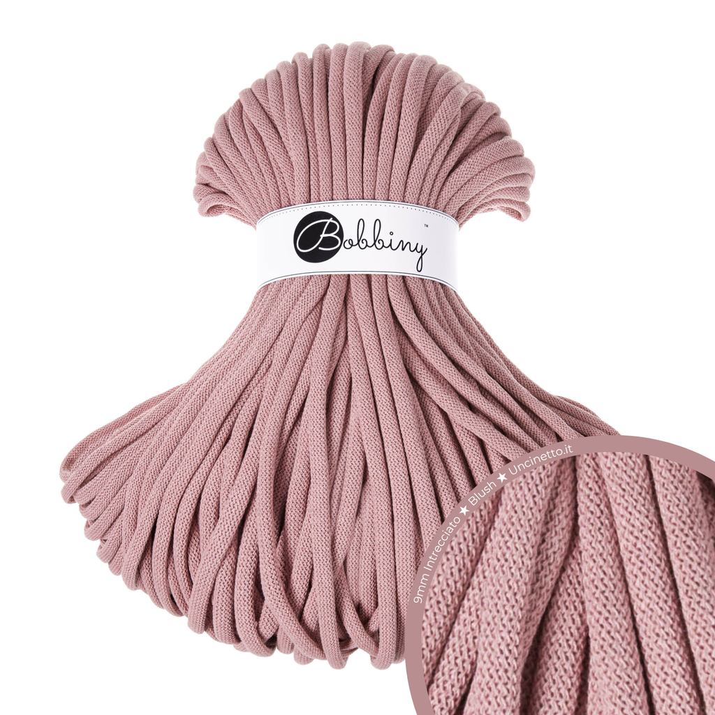 Bobbiny Intrecciato (Braided) 9mm JUMBO - 100m
