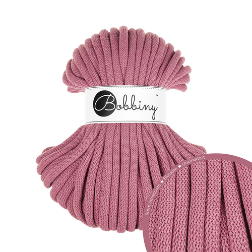 30 Metri - Bobbiny Intrecciato 9mm JUMBO - Blossom (Fiore di Ciliegio)