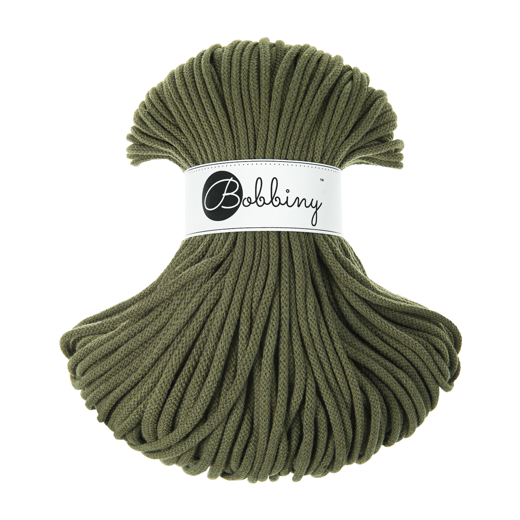 Bobbiny Intrecciato 5mm PREMIUM - Avocado (Avocado)