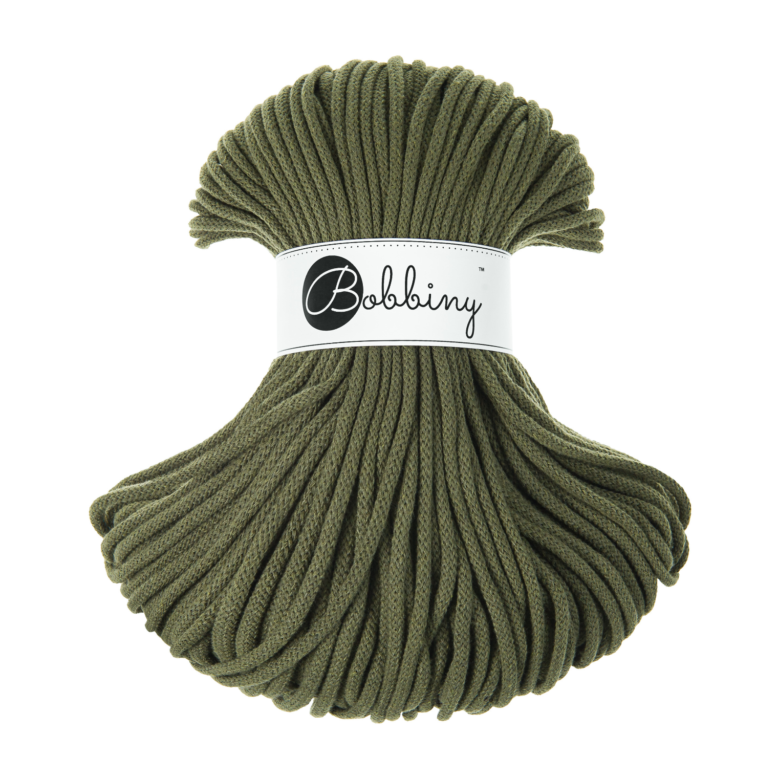Bobbiny Intrecciato 5mm PREMIUM - Avocado (Avocado)