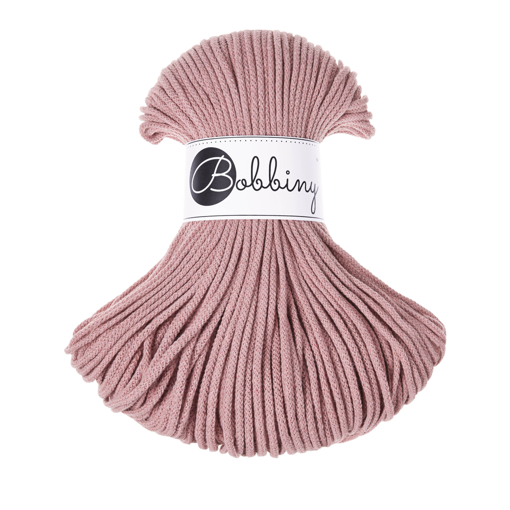 Bobbiny Intrecciato 3mm JUNIOR - Blush (Rosa Cipria)