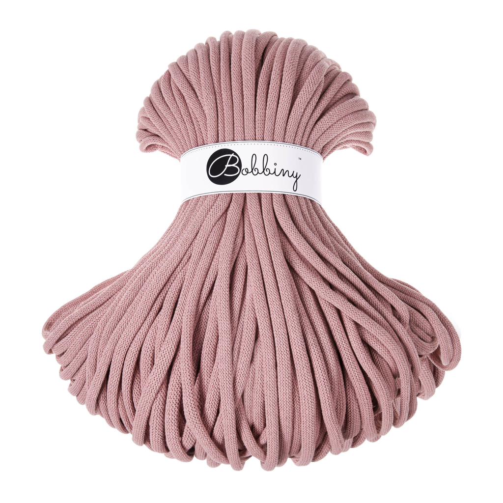 Bobbiny Intrecciato 9mm JUMBO - Blush (Rosa Cipria)