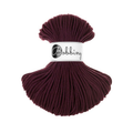 Bobbiny Intrecciato 3mm JUNIOR - Burgundy (Bordeaux)