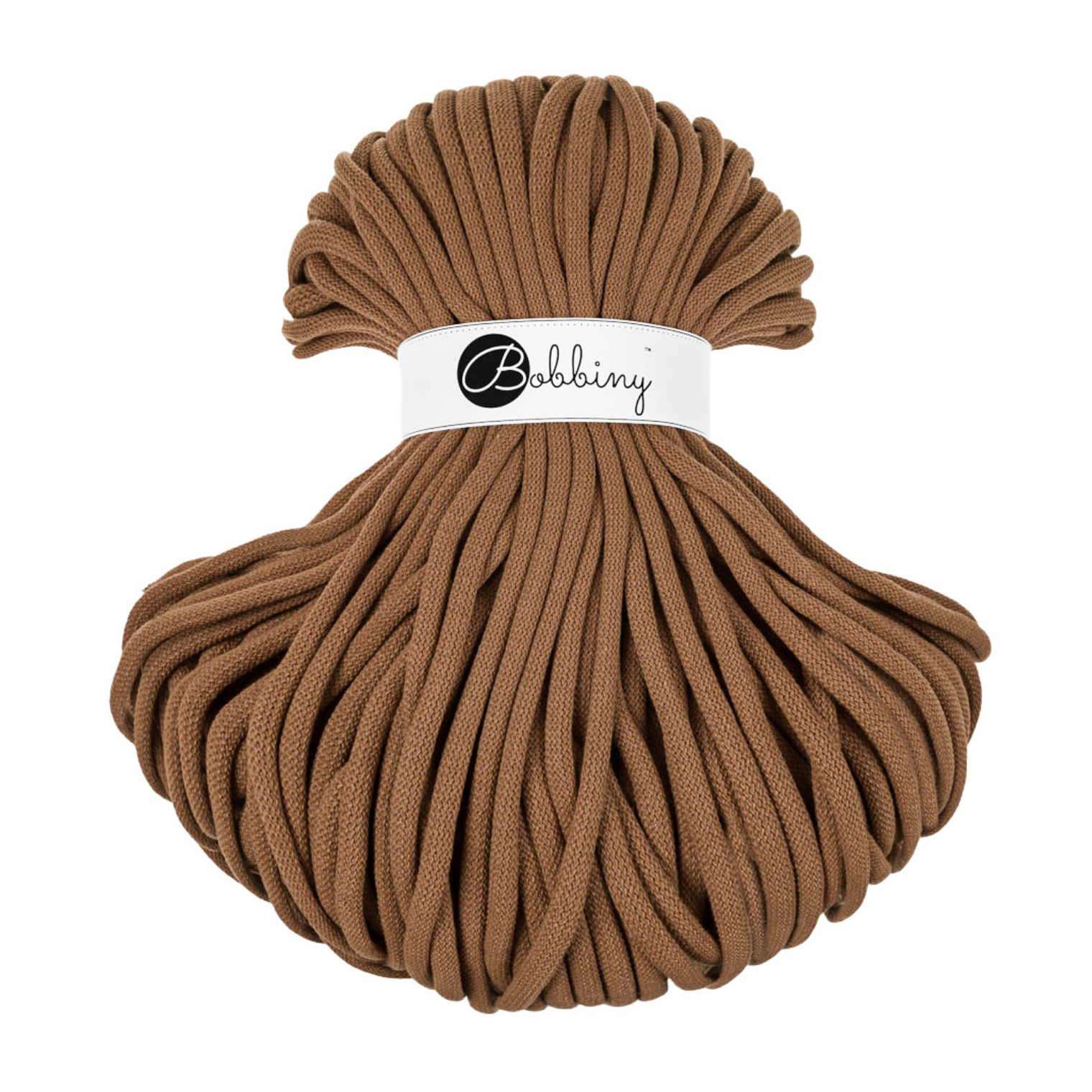 Bobbiny Intrecciato 9mm JUMBO - Caramel (Caramello)