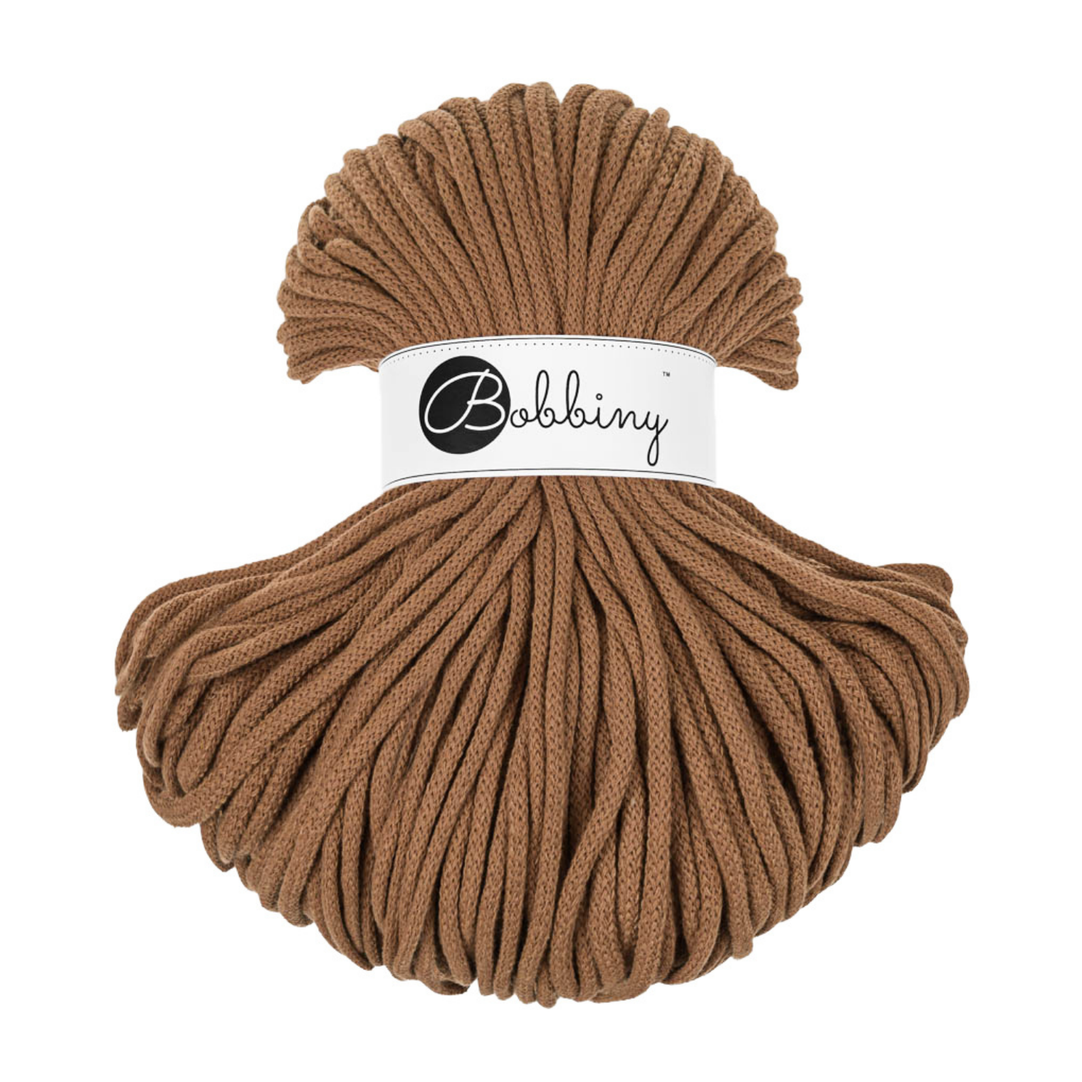 Bobbiny Intrecciato 5mm PREMIUM - Caramel (Caramello)