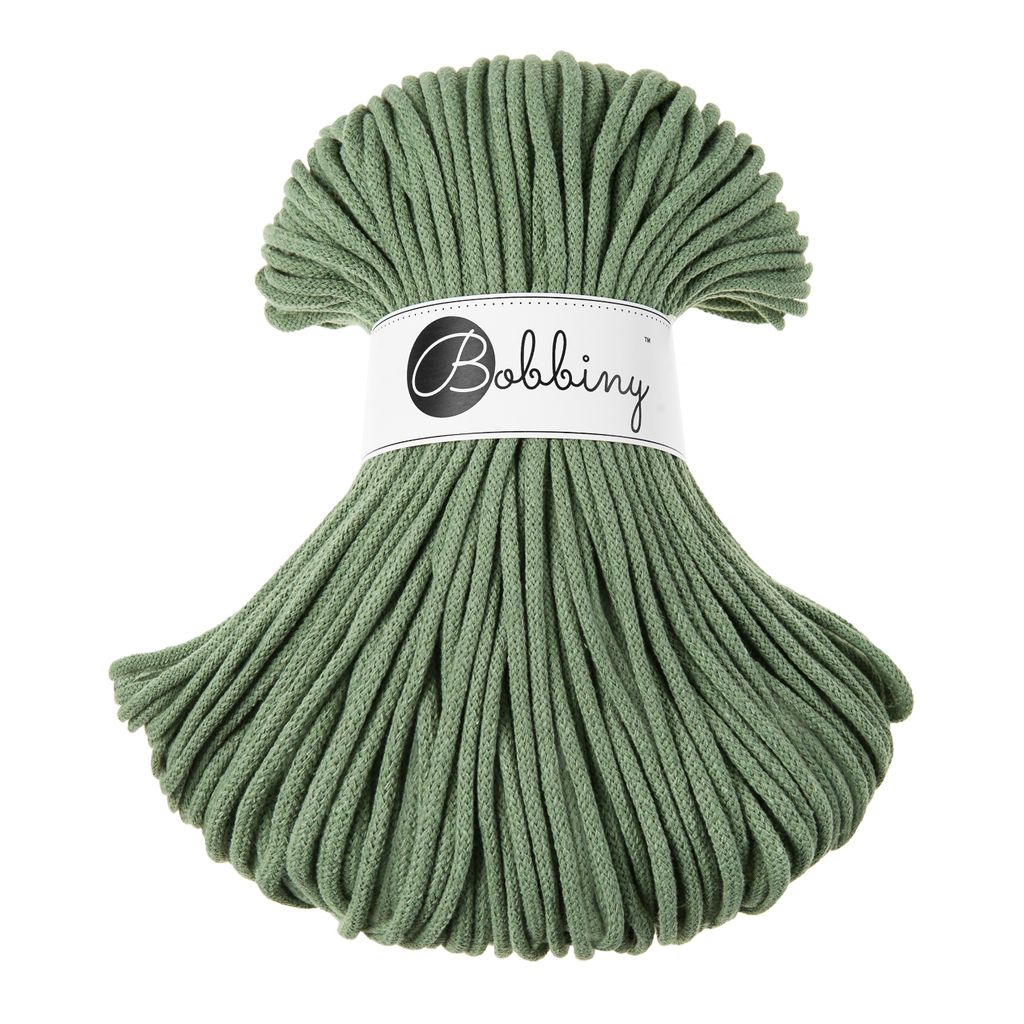 Bobbiny Intrecciato 5mm PREMIUM - Eucalyptus Green (Verde Eucalipto)
